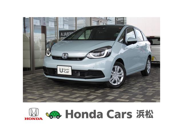 フィット(ホンダ) ｅ：ＨＥＶホーム　元試乗車ワンオーナー禁煙車ドラレコマルチビュー搭載　ＣＭＢＳ　Ｂモニター　１オーナー　オートクルーズ　ＵＳＢポート 中古車画像