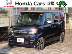 N-BOXカスタム L カスタム660Lコーディネートスタイル H SENSING 2ト-ン 最長5年保証 禁煙ナビ9インチフルセグDVD音録BTaudioUSBリヤカメラロ-ル式サンシェ-ド Pソナー 1オーナー ナビTV 中古車画像