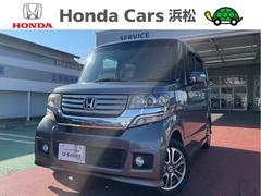 N-BOXカスタム G・Aパッケージ 社外ナビETCフルセグワンオーナー禁煙車 iストップ サイドSRS 運転席エアバッグ 横滑り防止装置付き パワーウインドウ DVD キーレス スマートキープッシュスタート 1オーナー ABS パワステ 中古車画像