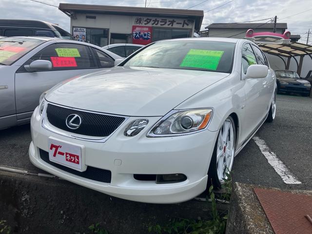 ＧＳ ＧＳ３５０　足回り公認　２０インチアルミ　ベージュ革シート　純正ナビ　ＤＶＤ　ＥＴＣ　キーフリー（1枚目）