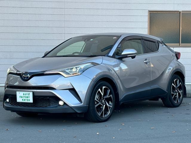 Ｃ－ＨＲ Ｇ　スタッドレス４本付き／ＴＲＤマッドフラップ／リモートスタート／純正ＳＤナビ／ＥＴＣ／ラゲッジマット／後付ドリンクホルダー／ＴｏｙｏｔａＳｅｆｅｔｙＳｅｎｓｅ／ブラインドスポットモニター