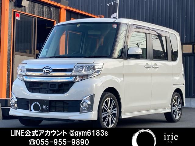 ダイハツ タント カスタムＲＳ　ＳＡ　ターボ　純正フルセグメモリーナビ