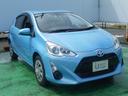 トヨタ アクア Ｓ　車検整備付　走行距離３５８６４ＫＭ　純正メモ...