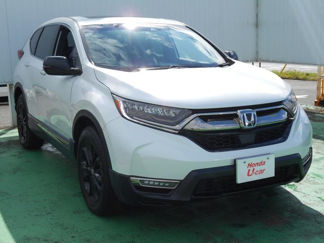 ｅ：ＨＥＶ　ＥＸ・ブラックエディション　４ＷＤ　ハイブリッド　初度令和４年３月　車検整備付　３２８８３ＫＭ　純正ナビ＋リヤカメラ＋ＥＴＣ２．０　電動パノラミックサンルーフ　ブルートゥースオーディオ対応　純正ＡＷ