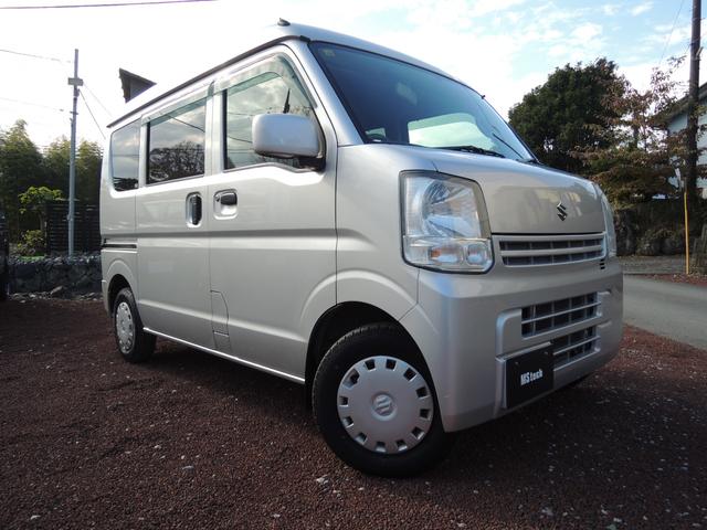 人気のエブリィＶジョインターボ！シルバー！ 修復歴軽微の為走行問題御座いません！内外装美車！走行たったの３．３万ｋｍ