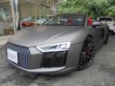 Ｒ８スパイダー ベースグレード　Ｖ１０　５．２　ＦＳＩ　クワトロ　４ＷＤ　２０１７年モデル　Ｃａｐｒｉｓｔｏエキゾースト　レッドレザー（1枚目）
