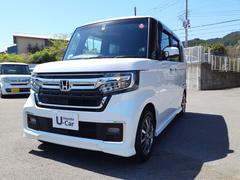 ホンダ　Ｎ−ＢＯＸカスタム　Ｌ　バックカメラ　片側電動スライドドア　ナビ