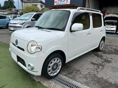 ミラココア  60000K台/スマートキー/ALPINEオーディオ/ベンチシート&インパネシフト/フォグランプ/ヘッドライトレベライザー/ルーフレール/LEDウインカー付きミラー/チェック柄モノクロフロアマット 中古車画像