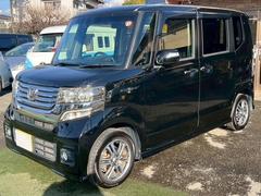 N-BOXカスタム G SSパッケージ 純正ナビゲーション/地デジTV/Bluetooth/Bカメラ/両側パワースライドドア/スマートキー&プッシュスタート/CTBA(シティブレーキアクティブシステム)/HID/フォグランプ/修復歴無 中古車画像