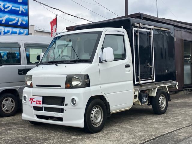 ミニキャブトラック 　４ＷＤ　パネルバン　オートマ　エアコン　パワーステアリング　軽トラック　キッチンカー（1枚目）