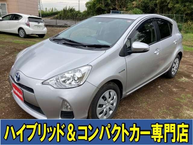 アクア(トヨタ) Ｓ　キーレスエントリー／ナビゲーション／地デジＴＶ／ＥＴＣ／バックカメラ／Ｂｌｕｅｔｏｏｔｈ／禁煙車 中古車画像