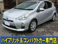 トヨタ　アクア　Ｇ　純正ナビゲーション　Ｂｌｕｅｔｏｏｔｈ　スマートキー＆プッシュスタート