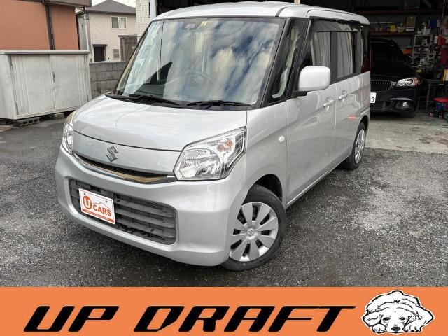 スペーシア 　６６０Ｅウィズ・車いす移動車・リアゲート付　４名　レーダーブレーキサポート　電動ウインチ（1枚目）