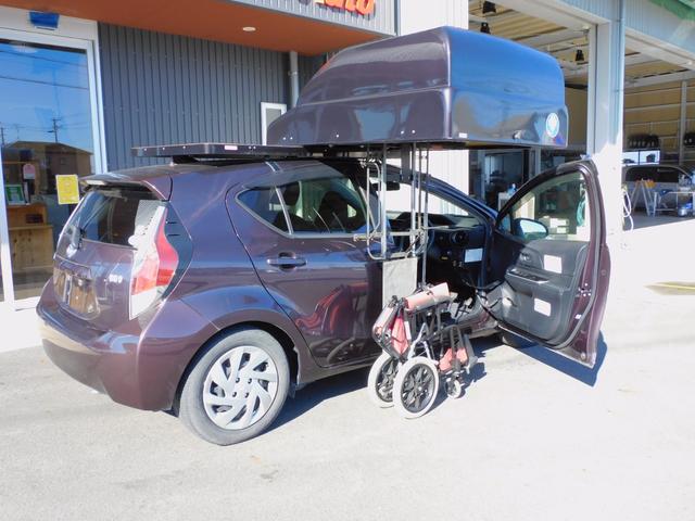 アクア - トヨタ G 福祉装置点検済 ウェルキャブ フレンドマチック