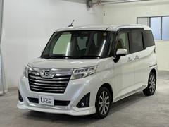 トール カスタムGターボSAIII ナビフルセグパノラマモニターETCLEDAW PCS 横滑り防止装置 LEDランプ Aストップ エアコン パワーステアリング キーフリーシステム ターボ車 クルコン DVD再生 ETC車載器 USB 中古車画像