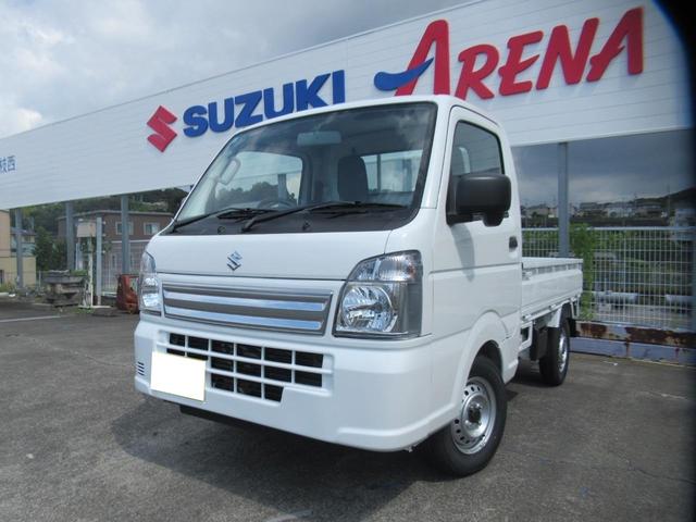 ＫＣエアコン・パワステ　新型７型　４ＷＤ　５ＭＴ車　キーレスエントリー　パワーウィンド　パワードア集中ロック　アイドリングストップ　オートライト　ぬかるみ脱出アシスト付　防錆鋼板使用　ＡＭ／ＦＭラジオ　メッキフロントグリル
