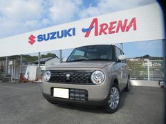 アルトラパン ハイブリッドX 新型6型 届出済未使用車 モカブラウン内装 360度99%UVカットガラス 6スピーカー 左右シートヒーター ナノイーX付オートAC オートLED 前後ブレーキサポート 純正アルミ ナチュラルインパネ 中古車画像