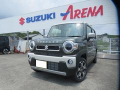 ハスラー ハイブリッドX 当社試乗車 9インチ全方位バックカメラ付ナビ Bluetooth DVD再生 フルセグTV 6スピーカー 全方向99%UVカットガラス オートLEDライト 前後ブレーキサポート アダプティブクルコン 中古車画像