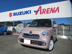 ミラココア ココアプラスX 7インチナビ Bluetooth DVD再生 フルセグTV バックカメラ アイドリングストップ スマートキー ホワイトホイールキャップ オートエアコン LEDヘッドライト 電動格納ミラー 中古車画像