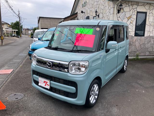 静岡　軽自動車　フレアーワゴンＸＳ ナビ　ＴＶ　Ｂカメラ　Ｓヒーター　走行７，７万キロ　両側電動スライドドア