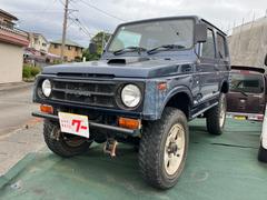 ジムニー  リフトアップ アルミホイール オートマ 社外ステアリング シート マフラー バンパー 中古車画像