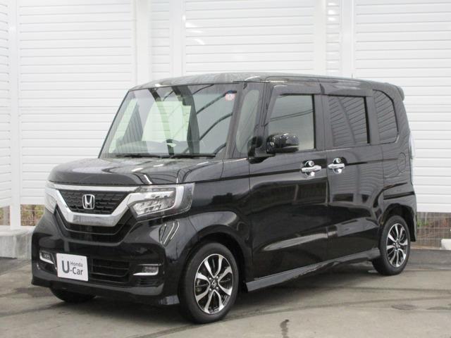 G・Lホンダセンシング 純正ナビTV Rカメラ ETC メモリーナビ フルセグTV アイドリングストップ 両側スライド・片側電動 アルミホイール スマートキー バックカメラ 衝突防止システム 盗難防止システム サイドエアバッグ ベンチシート CD DVD(1枚目)