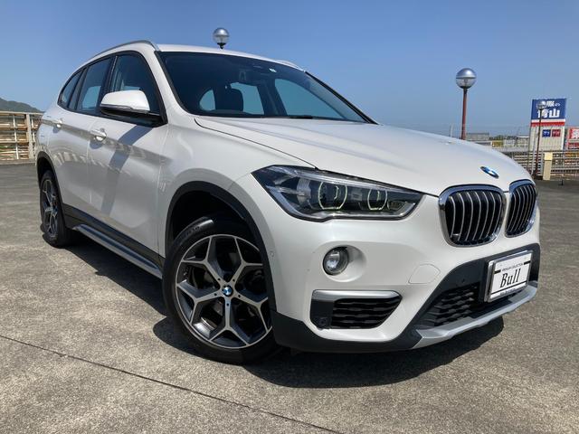 ＢＭＷ Ｘ１ ｓＤｒｉｖｅ　１８ｉ　ｘライン　純正ナビ　Ｂカメラ　Ｐセンサー　黒ハーフレザーＳ　シートＨ　アダプティブクルーズＣ　インテリジェントＳ　Ｐリアゲート　ＨＵＤ　Ａストップ　スマートキー　Ｐスタート　ＥＴＣ