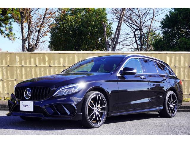 Ｃクラスステーションワゴン(メルセデス・ベンツ) Ｃ２００　ステーションワゴン　スポーツ本革仕様　赤革シート／社外１９ＡＷ／社外フロントリップ／グリル 中古車画像
