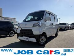 ハイゼットカーゴ クルーズターボ 4WD AT ナビ Bluetoothオーディオ ETC 純正LEDヘッドライト 衝突軽減ブレーキ 車線逸脱警報 ボディ同色電格ミラー パワーウインドウ AUTOライト 黒ナンバー 事業用登録OK 中古車画像