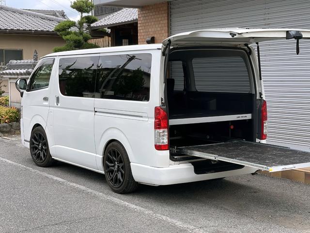 好評 ハイエース スライドフロア1830枠キット 平角不等辺バー5本+引手 パーツ