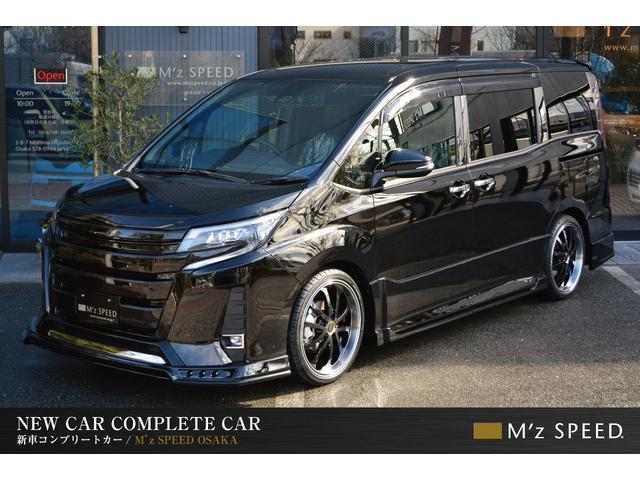 トヨタ ノアｓｉ ７人乗 ｚｅｕｓ新車カスタムコンプリートカーの中古車 車体価格298万円 21 令和3 年式 走行10キロ 車体色ブラック 兵庫県神戸市東灘区青木１ ２ ３４ スーパーオートバックス サンシャインｋｏｂｅ ２階 エムズスピード神戸 株式会社マツモト自動車