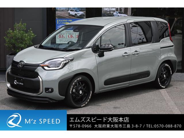 トヨタ シエンタ ハイブリッドＺ　ＺＥＵＳ新車カスタムコンプリートカー　エアロ２点　ミラーカバー