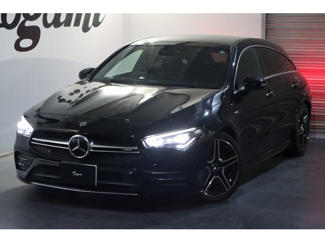 CLAクラスシューティングブレーク（AMG）ＣＬＡ３５　４マチック　シューティングブレーク　黒革シート／サンルーフ／アンビエントライト／ブラインドスポットモニター／ヘッドアップディスプレイ／前席シートヒーター／３６０°カメラ／純正１８インチＡＷ／電動リアゲート／スペアキー／禁煙車／取説 中古車画像