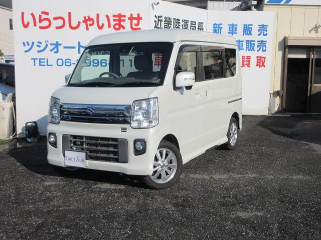 車のことなら自社指定工場完備のツジオートにお任せ！！ ☆パールのエブリイワゴンが入庫♪