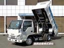 いすゞ エルフトラック 強化フルフラットローダンプ　３ｔ （なし）