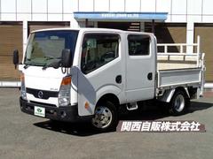 アトラストラック WキャブフルスーパーローDX Pゲート 1.15t 新明和垂直ゲート600kg・内寸205x161x38・総重量3.5t未満 中古車画像
