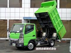 キャンター  深ダンプ 1.65t 新明和DR2-0110SY・土砂禁・荷台内寸305x159x116 中古車画像