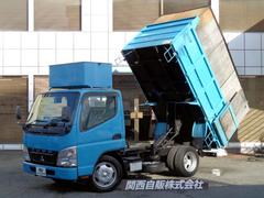 キャンター  深ダンプ 3t新明和DR2-0110SY・床ステン張・内寸298x158x85 中古車画像