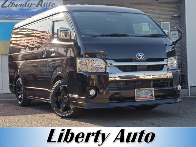 ワイド４ＷＤ　エアロ　１７アルミ　リアスライドフロア デジタルインナーミラー　パノラミックビューモニター　ホワイトレター