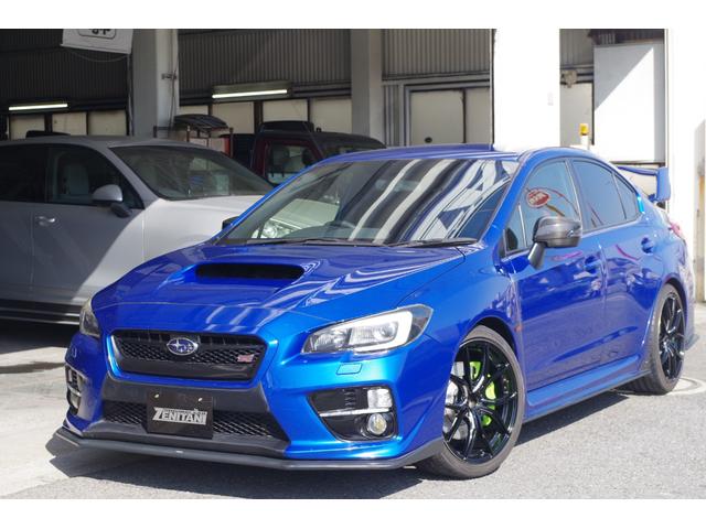 スバル ＷＲＸ ＳＴＩ ＳＴＩ　タイプＳ　Ｓｔｉスタイルパッケージ　ＨＫＳ車高調、ＶＡＬＥＮＴＩ　ＨＹＰＥＲ　ＣＨＭＢＥＲ、ＲＡＹＳ　５７ＦＸＸ１９インチ、ＡＤＶＡＮスポーツＶ１０５装着、Ｔ／Ｂ・Ｗ／Ｐ交換済、リコ対済、記録簿有