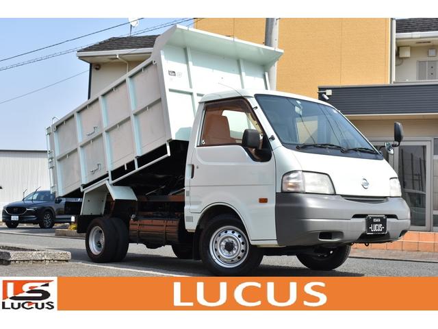 沖縄県の中古車ならバネットトラック ダンプ　ＰＳ　ＰＷ　ＡＣ　５ＭＴ　積載６５０ｋｇ　リアダブルタイヤ　排気量１８００ｃｃ　乗員定員３人　新免許対応　ボンゴＯＥＭ