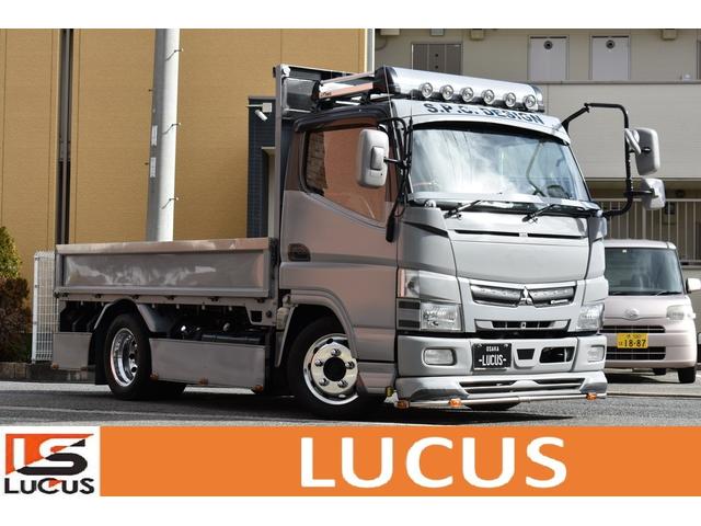 キャンター ＰＳ　ＰＷ　３．０ＤＴ　５ＭＴ　積載２０００ｋｇ　ＥＴＣ　ＰＳ　ＰＷ　３．０ＤＴ　５ＭＴ　積載２０００ｋｇ　ＥＴＣ　柿本マフラー　ルーフキャリア　バックアイ　フルセグナビ　サイドマーカー（1枚目）