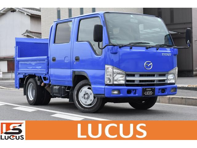 Ｗキャブ　積載２０００ｋｇ　ＥＴＣ　電格ミラー　坂道発進機能装置　ＡＳＲ　フロントフォグランプ　荷台木板　Ｗタイヤ　アイドリングストップ　ＮｏＸ／ＰＭ適合　総重量４８００ｋｇ