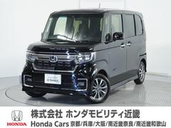 ホンダ　Ｎ−ＢＯＸカスタム　Ｌ　２年保証　当社試乗車　７インチホンダ純正ナビ