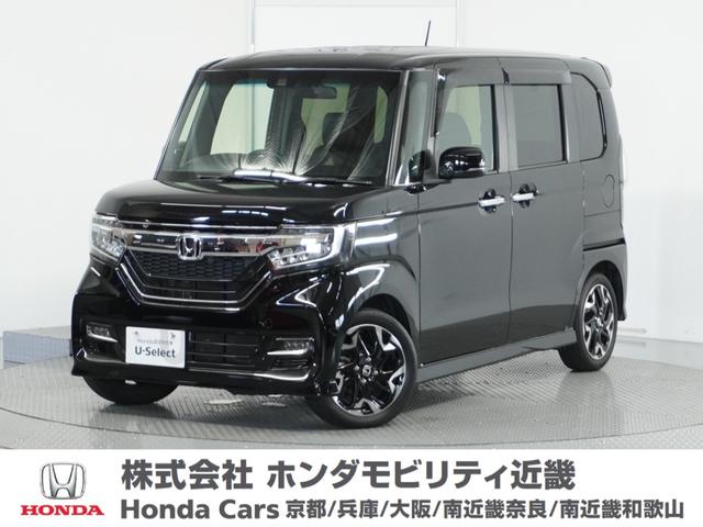 Ｎ－ＢＯＸカスタム Ｇ・Ｌターボホンダセンシング　１オ－ナ－ナビＲカメＤレコＥＴＣ両電扉ＢＴ地デジ（1枚目）