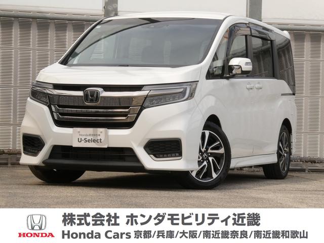 ホンダ ステップワゴンスパーダ スパーダ・クールスピリットホンダセンシング　１０インチメモリーナビ（ＶＸＵ－２０７ＳＷｉ）　リヤカメラ　ＥＴＣ　純正アルミ　ＬＥＤヘッドライト　イモビワンオーナー　８人乗り　　シートヒーター