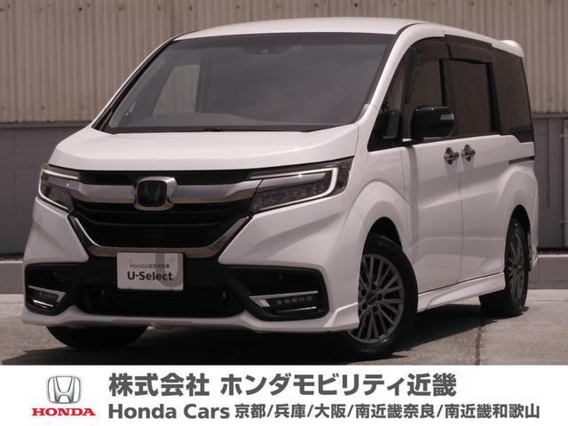 ステップワゴン(ホンダ) ｅ：ＨＥＶモデューロＸホンダセンシング　ワンオーナー　１０インチナビ　アダプティブクルーズコントロール　両側電動スライドドア　ドラレコ　シートヒーター　バックカメラ　ＥＴＣ　ＬＥＤヘッドライト　横滑り防止装置　衝突被害軽減ブレーキ 中古車画像