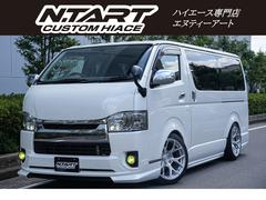 トヨタ　ハイエースバン　ロングスーパーＧＬ　ＷＡＬＤ仕様　デビルボンネット　車中泊ベットキット