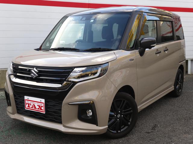 ソリオ(スズキ) ハイブリッドＳＺ　全方位モニター用カメラパッケージ　両側パワースライドドア　アダプティブクルーズコントロール　ＬＥＤヘッドライト　スマートキーシートヒーター　ドライブレコーダー　ワンオーナー 中古車画像