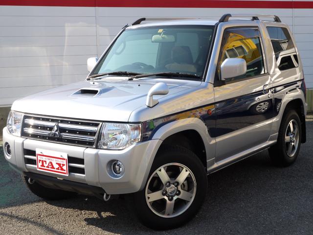 パジェロミニ(三菱) エクシード　パートタイム４ＷＤ　ターボ　４速オートマ　ＥＴＣ　走行２９，５００Ｋｍ　ルーフレール 中古車画像